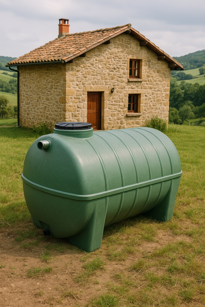 Depósitos de agua para casas rurales