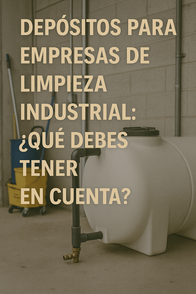 depósitos para empresas de limpieza industrial