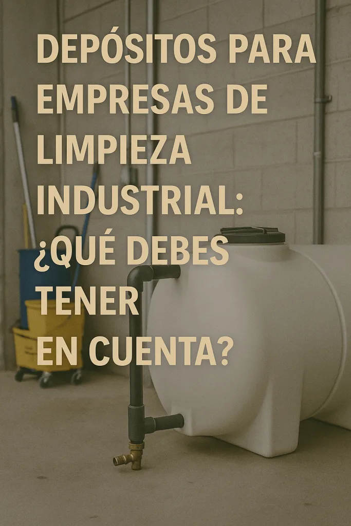 Depósitos para empresas de limpeza industrial