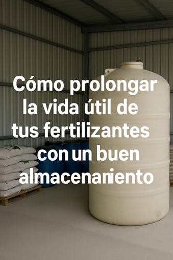 Cómo prolongar la vida útil de tus fertilizantes con un buen almacenamiento