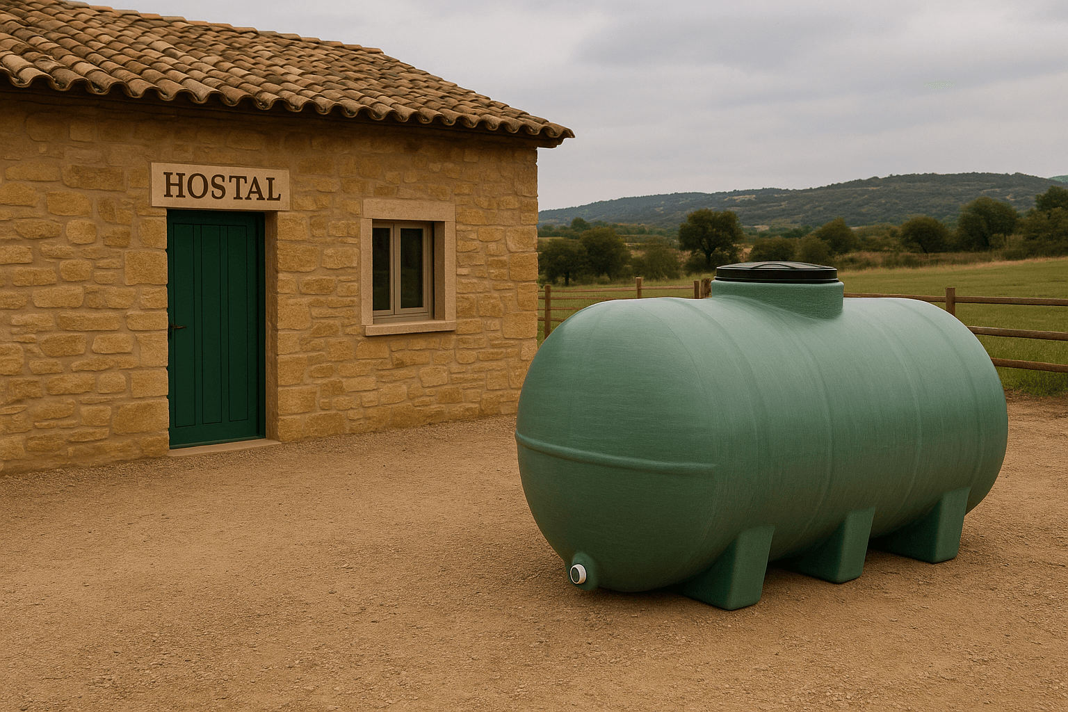 Agua potable alojamientos rurales
