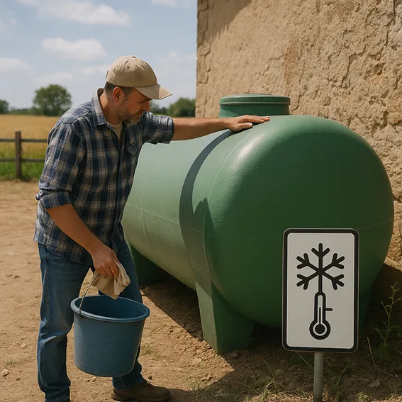Manutenção básica dos depósitos no meio rural