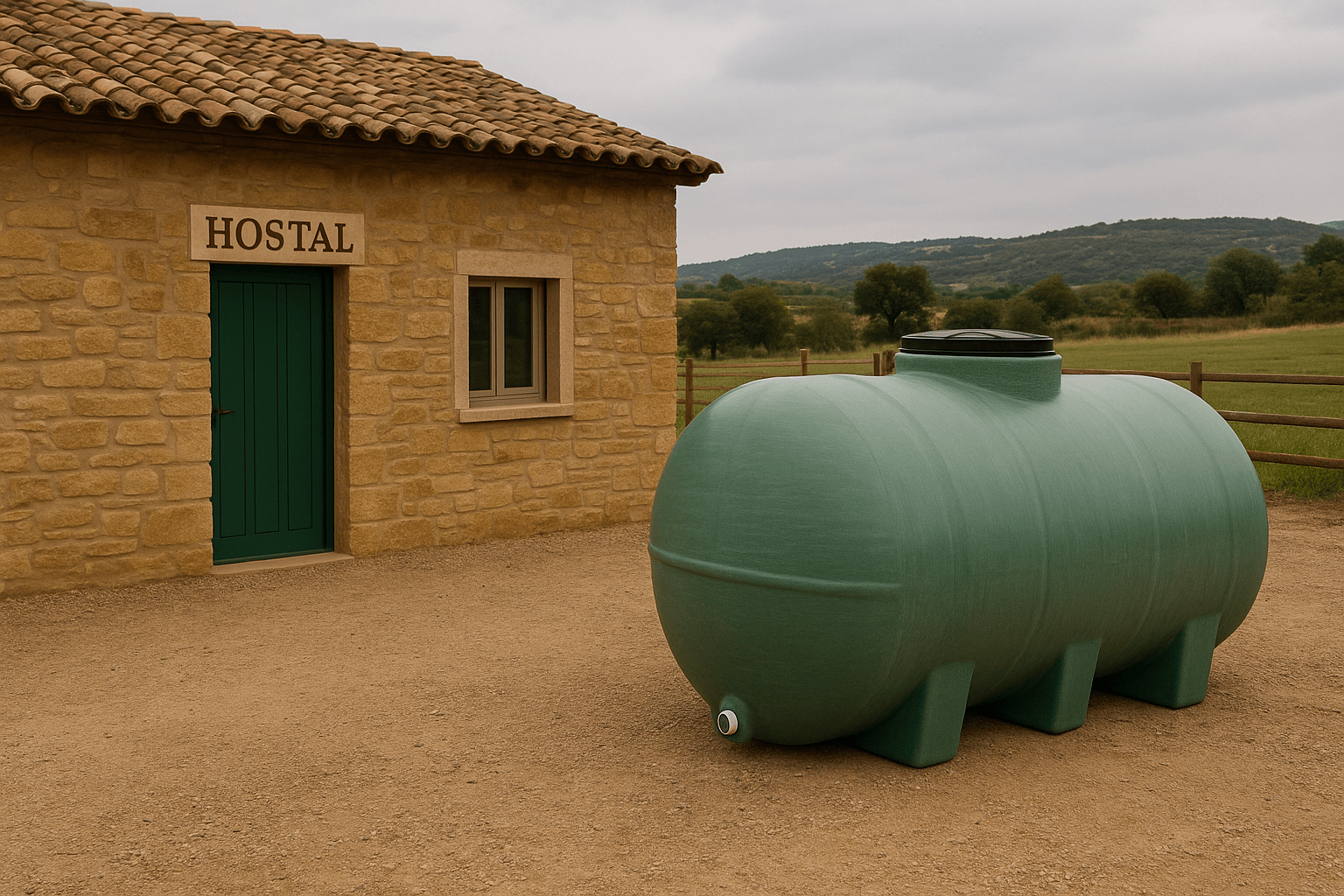 ¿Como garantizar agua potable en en alojamientos rurales con depositos de poliester?